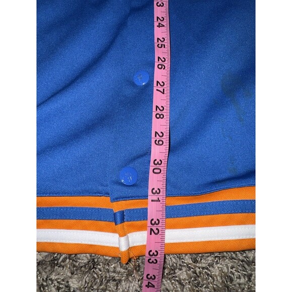 Vintage FUBU City Series Collection NYC METS KNICKS Long Sleeve Stitched Jersey - Picture 14 of 15